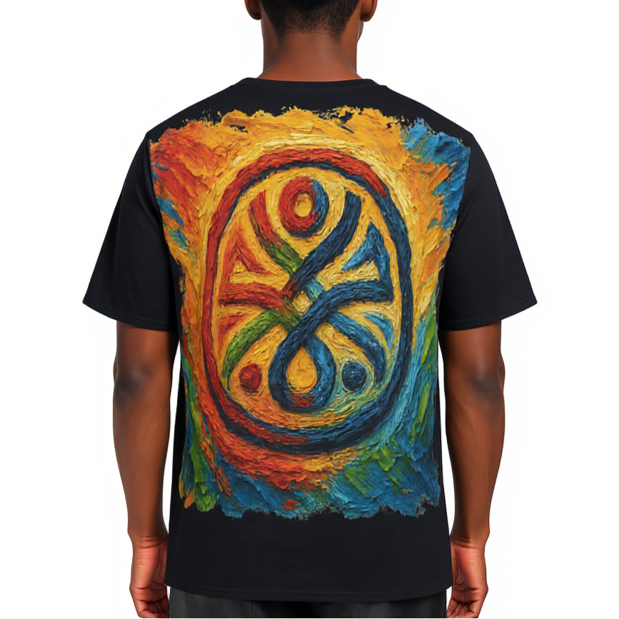 Men's Crewneck Cotton+Polyester Premium T-shirt | "Unity"