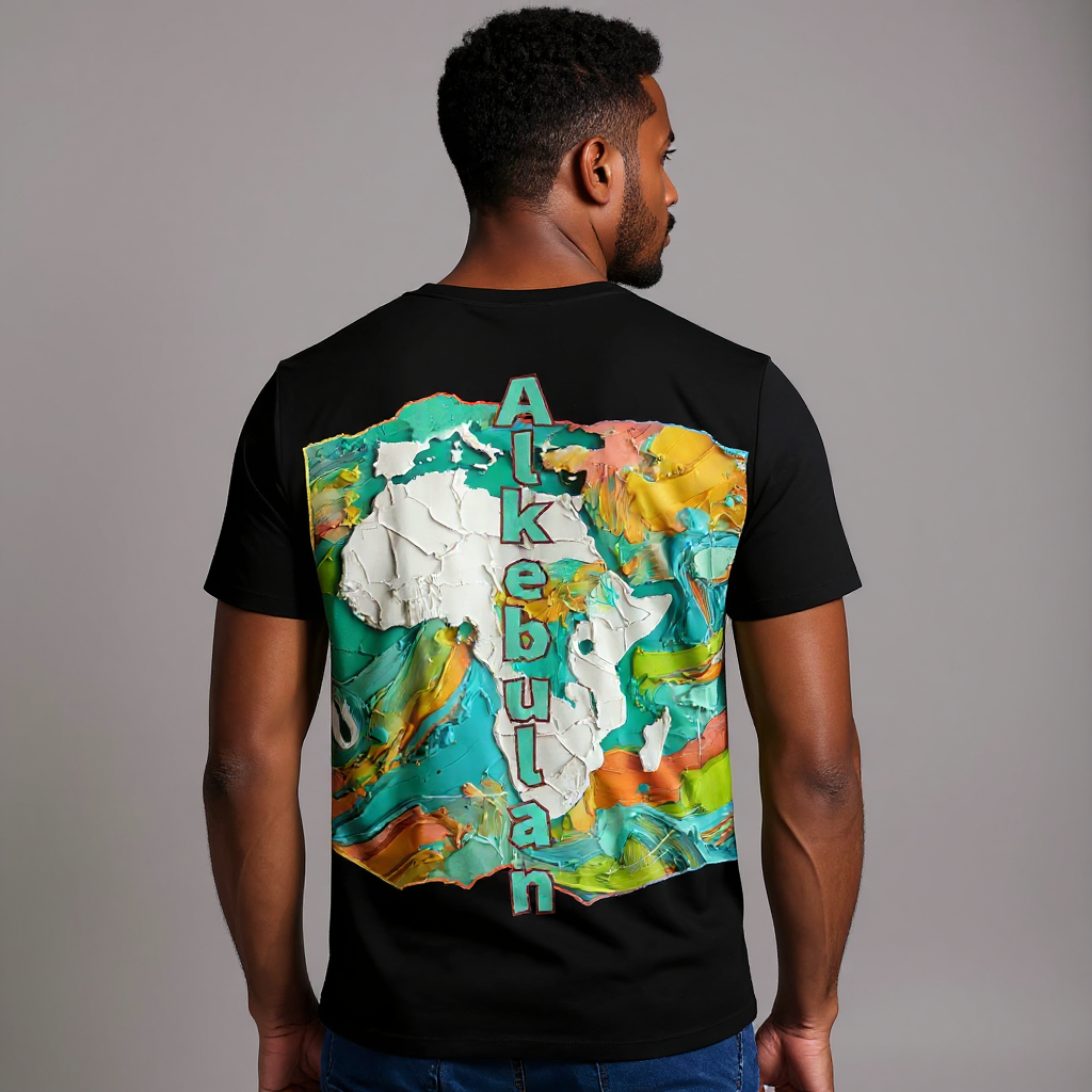 SoftSoul™ V-Neck Tee | "Alkebulan"