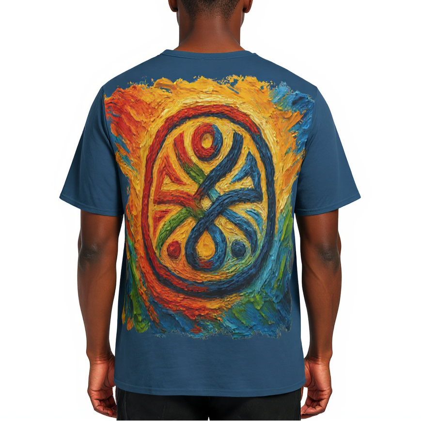 Men's Crewneck Cotton+Polyester Premium T-shirt | "Unity"