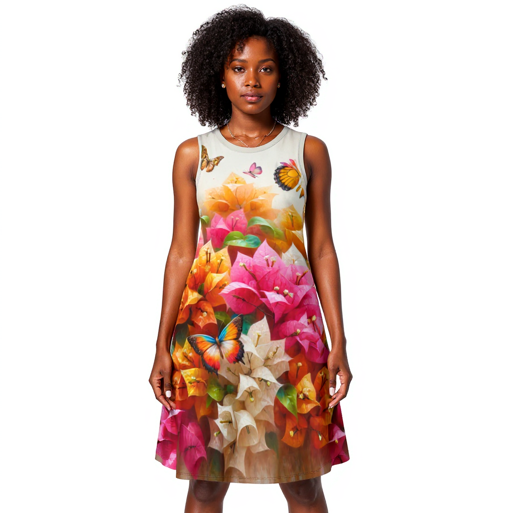 Island Breeze Casual Pocket Dress| "Floral Prints"