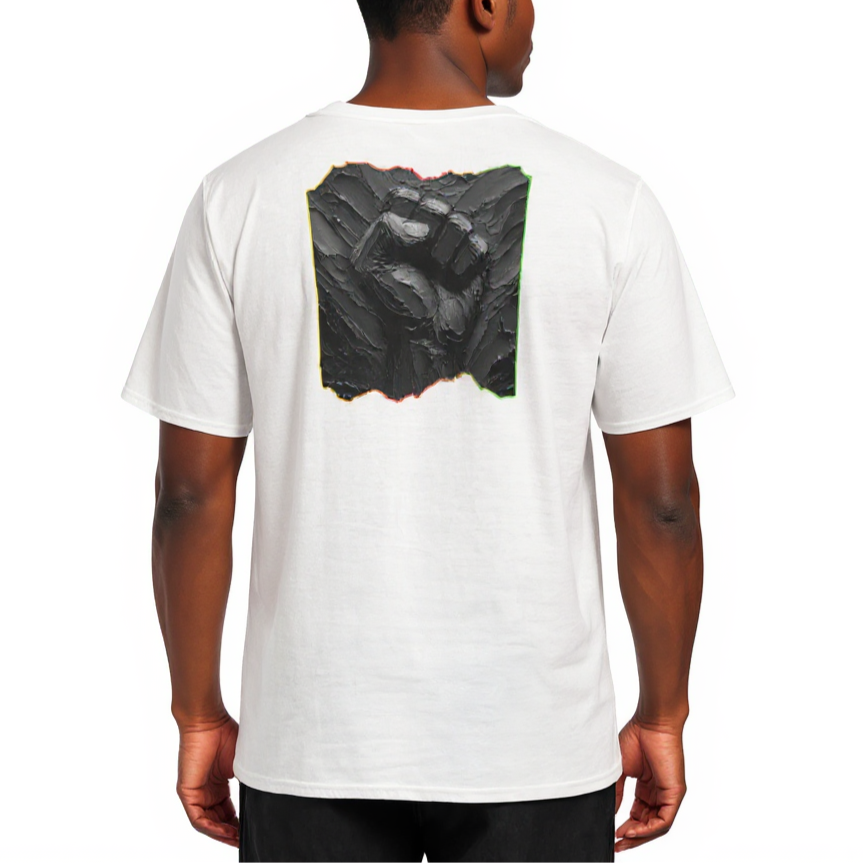 Men's Crewneck Cotton+Polyester Premium T-shirt | "Systemic Racism"