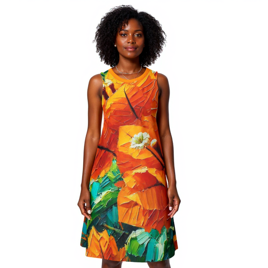 Island Breeze Casual Pocket Dress| "Floral Prints"