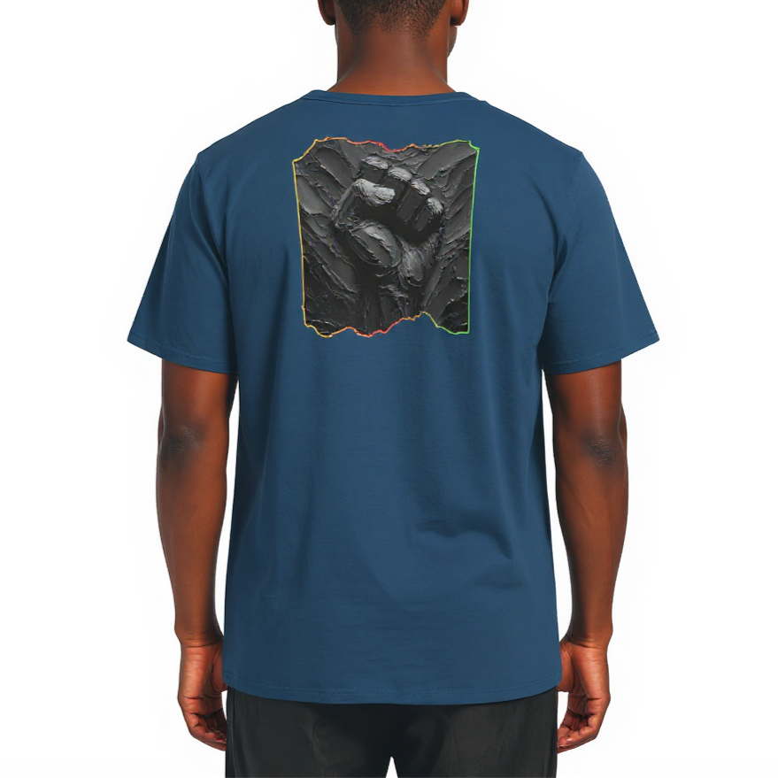 Men's Crewneck Cotton+Polyester Premium T-shirt | "Systemic Racism"