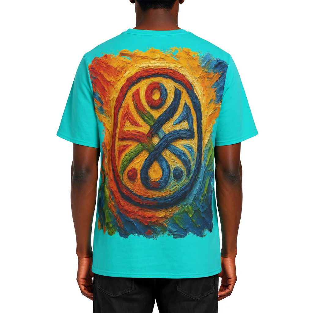 Men's Crewneck Cotton+Polyester Premium T-shirt | "Unity"