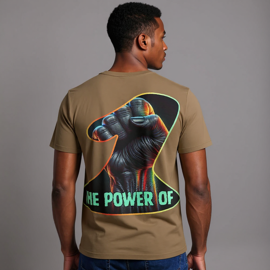 SoftSoul™ V-Neck Tee | "Power of One"