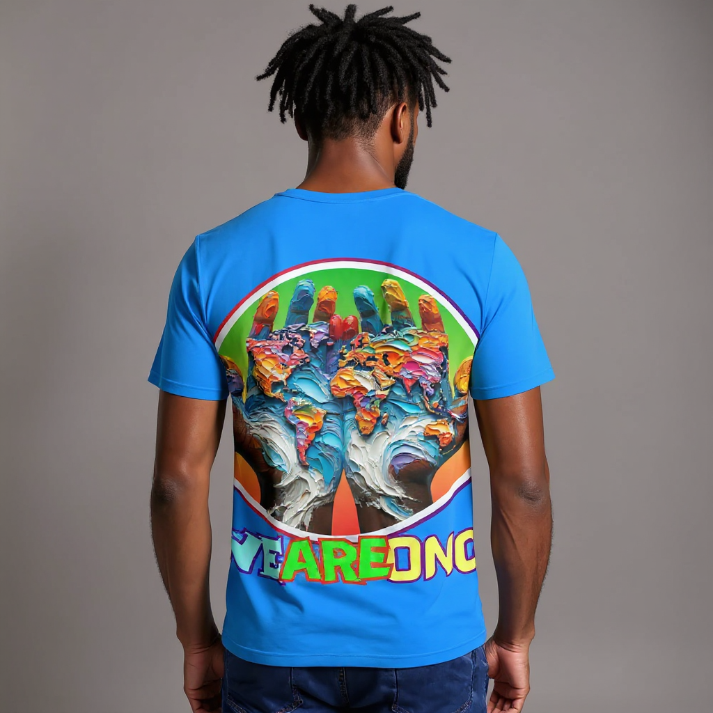 SoftSoul™ V-Neck Tee |"WeAreOne"