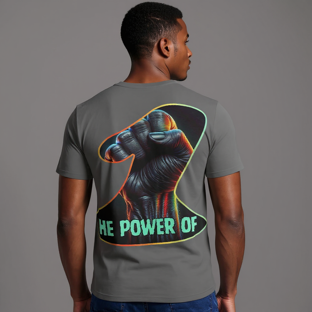 SoftSoul™ V-Neck Tee | "Power of One"