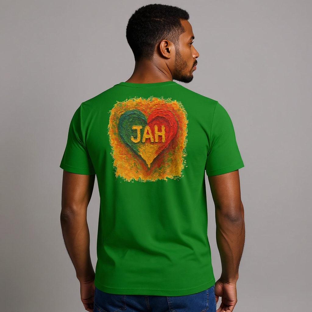 SoftSoul™ V-Neck Tee | "Jah.Ras.Tafari"