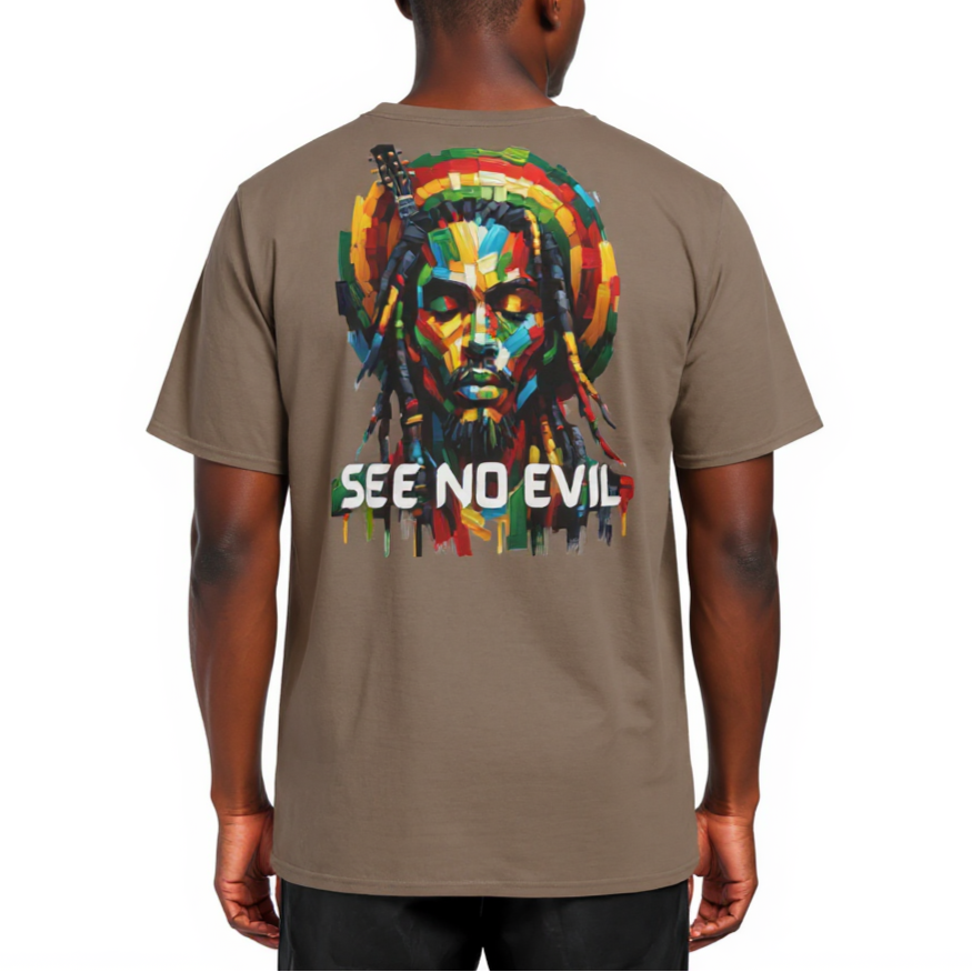 Men's Crewneck Cotton+Polyester Premium T-shirt | "Ignorance Ain't Bliss"