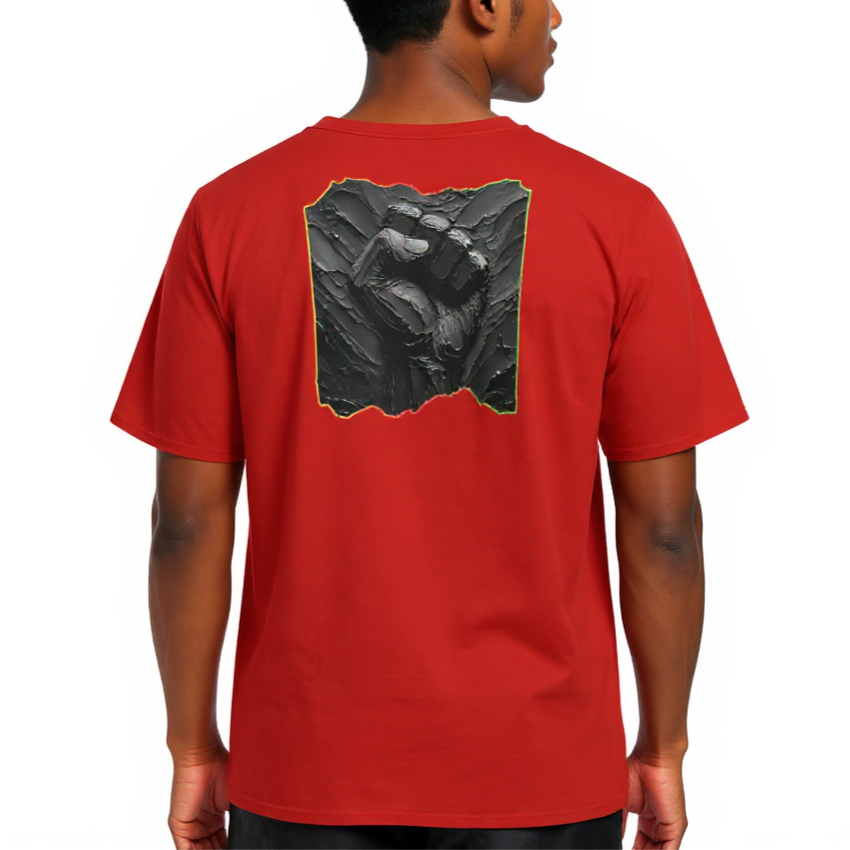 Men's Crewneck Cotton+Polyester Premium T-shirt | "Systemic Racism"