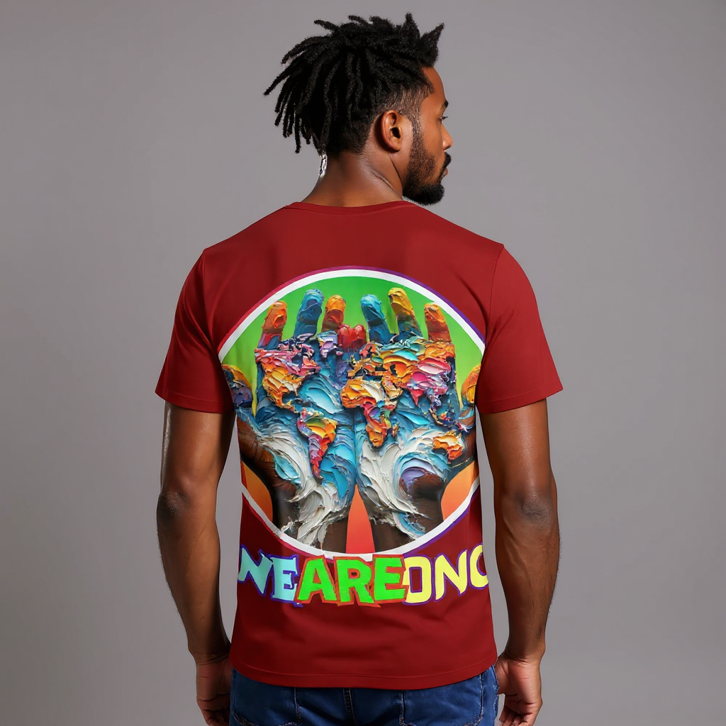 SoftSoul™ V-Neck Tee |"WeAreOne"