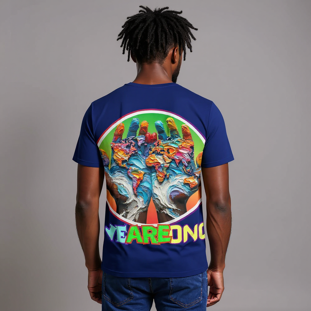 SoftSoul™ V-Neck Tee |"WeAreOne"