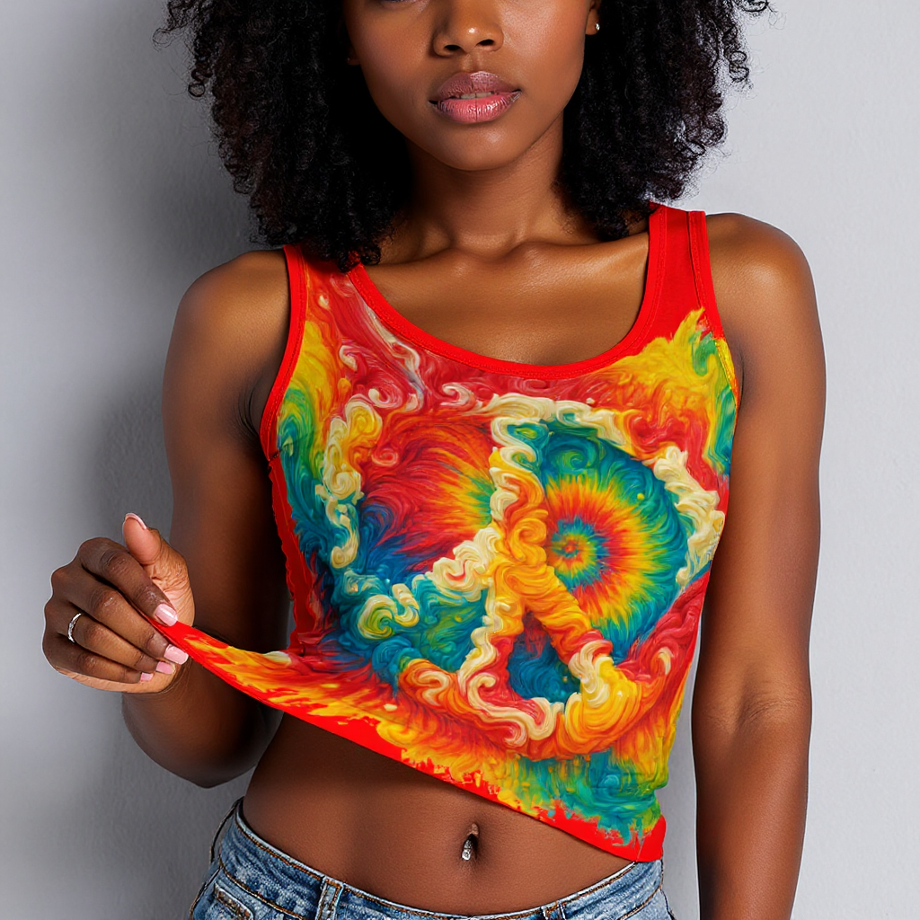 Women’s Casual Vest | Polyester |"Peace"