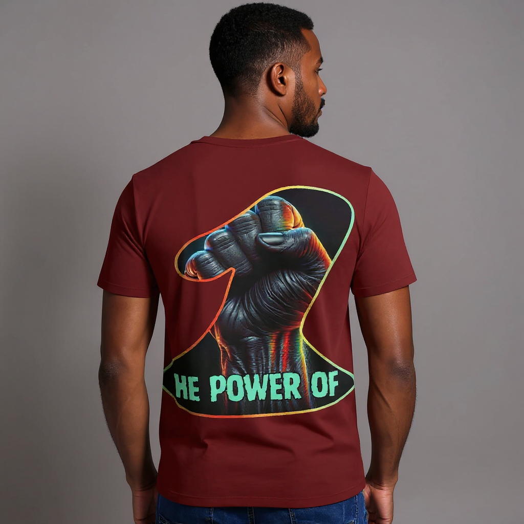 SoftSoul™ V-Neck Tee | "Power of One"