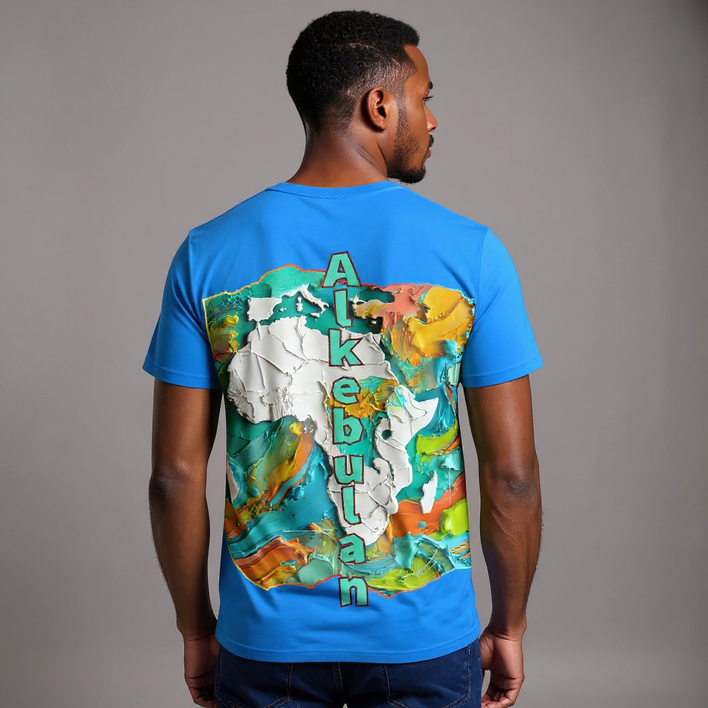 SoftSoul™ V-Neck Tee | "Alkebulan"