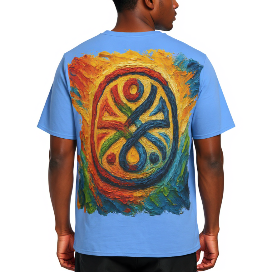 Men's Crewneck Cotton+Polyester Premium T-shirt | "Unity"