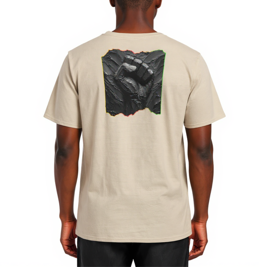 Men's Crewneck Cotton+Polyester Premium T-shirt | "Systemic Racism"