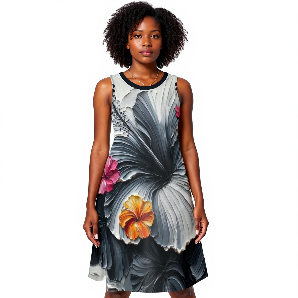 Island Breeze Casual Pocket Dress| "Floral Prints"