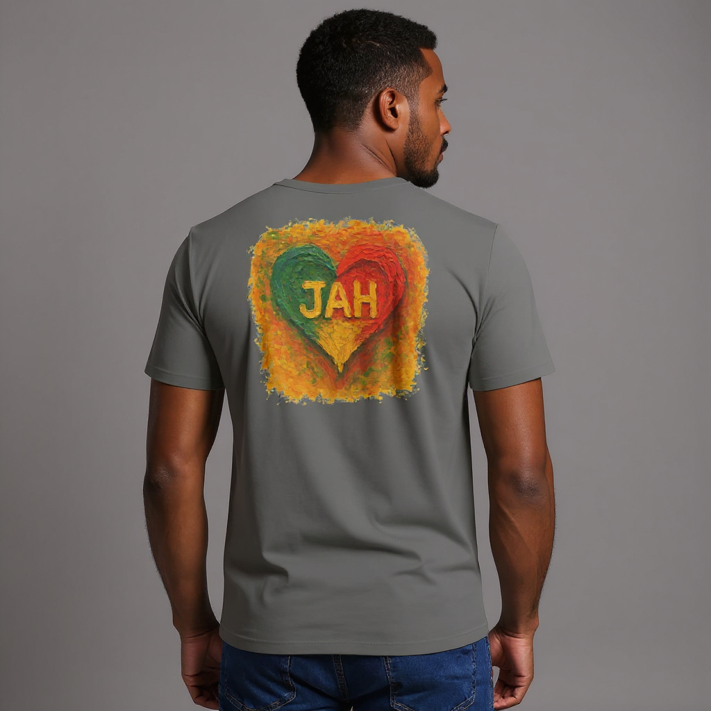 SoftSoul™ V-Neck Tee | "Jah.Ras.Tafari"