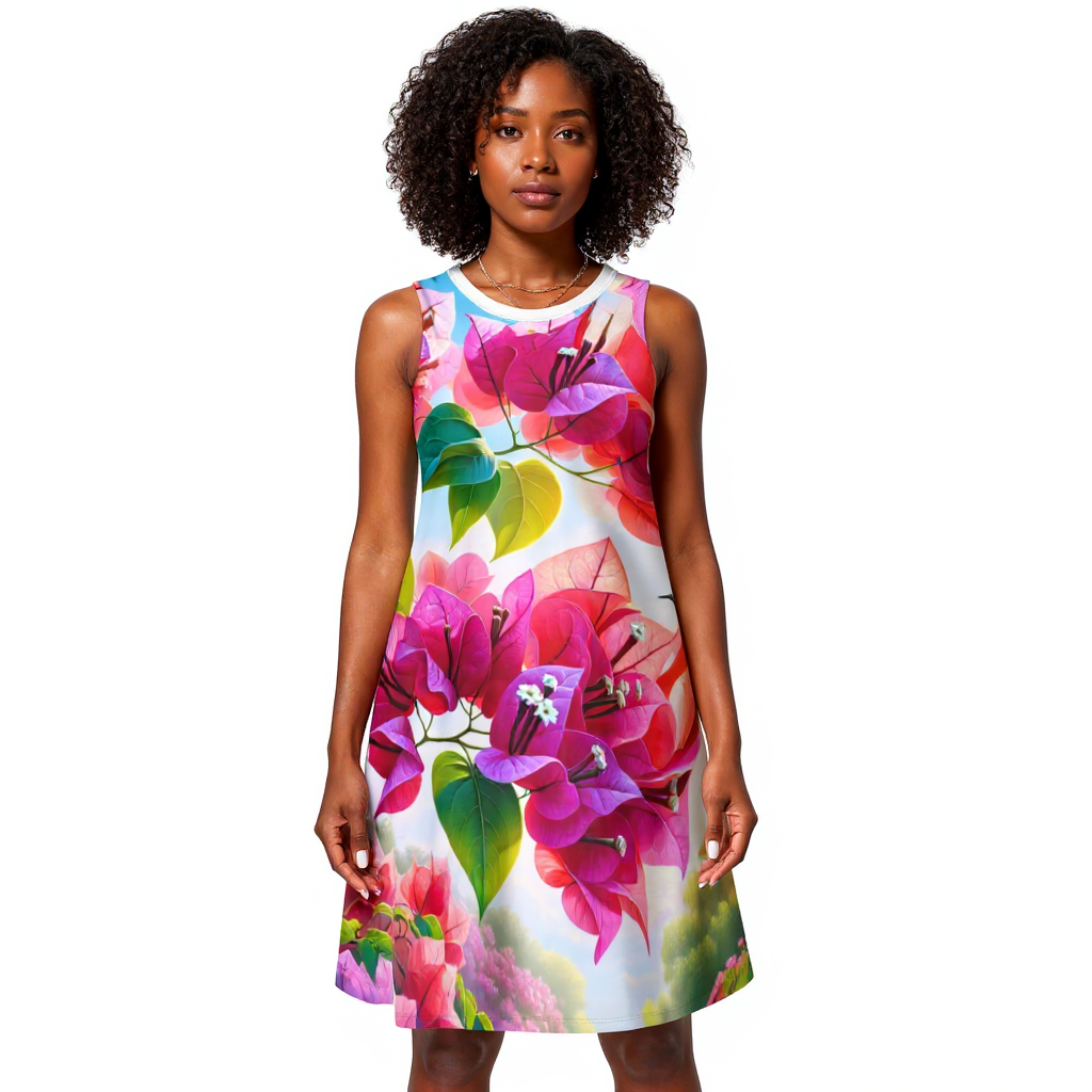 Island Breeze Casual Pocket Dress| "Floral Prints"