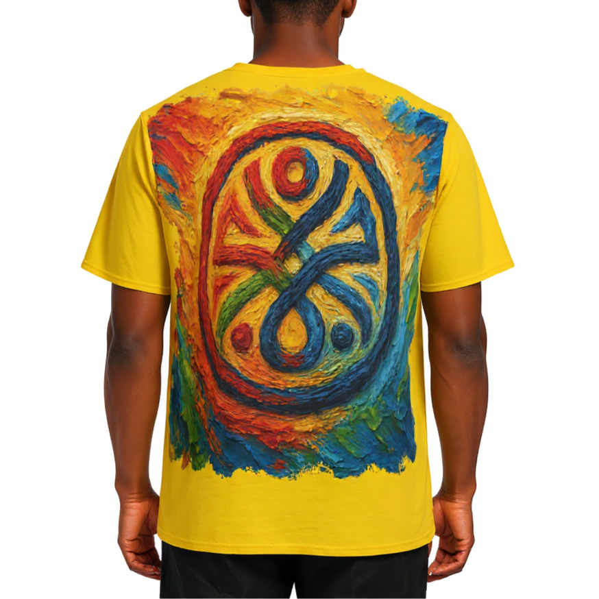 Men's Crewneck Cotton+Polyester Premium T-shirt | "Unity"