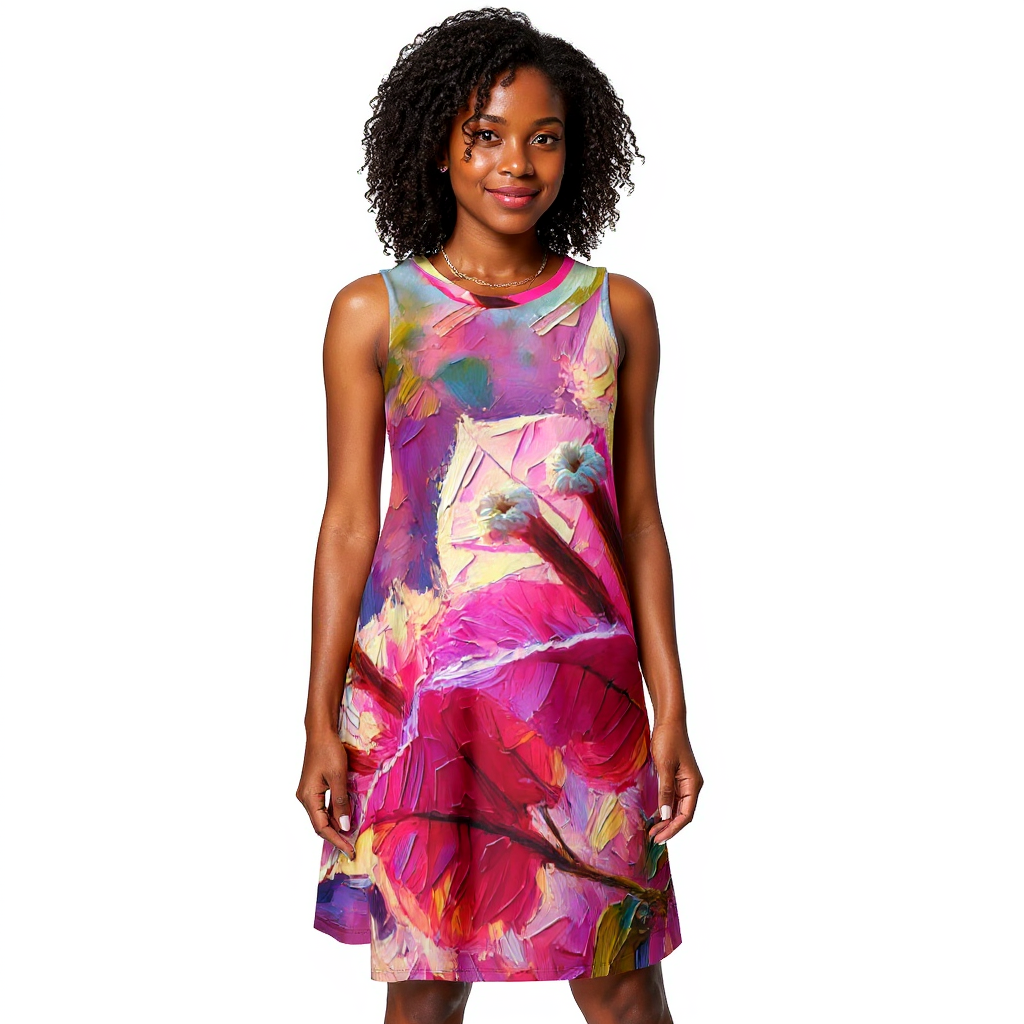 Island Breeze Casual Pocket Dress| "Floral Prints"
