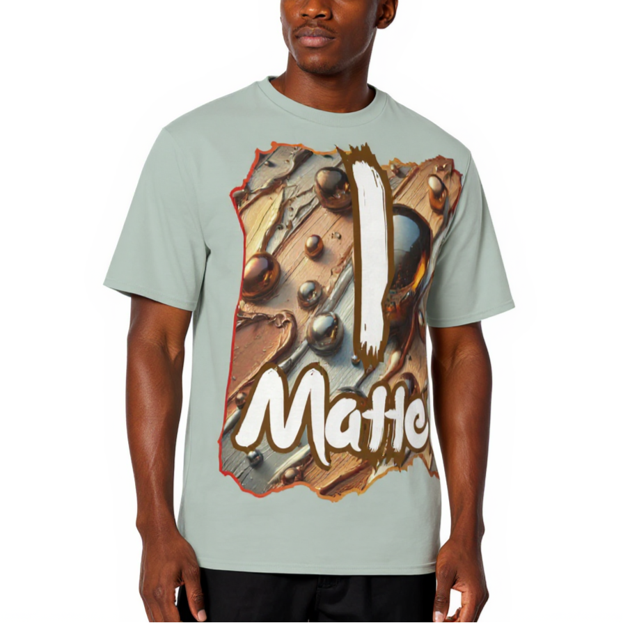 Men's Crewneck Cotton+Polyester Premium T-shirt | "I Matter, You Matter"