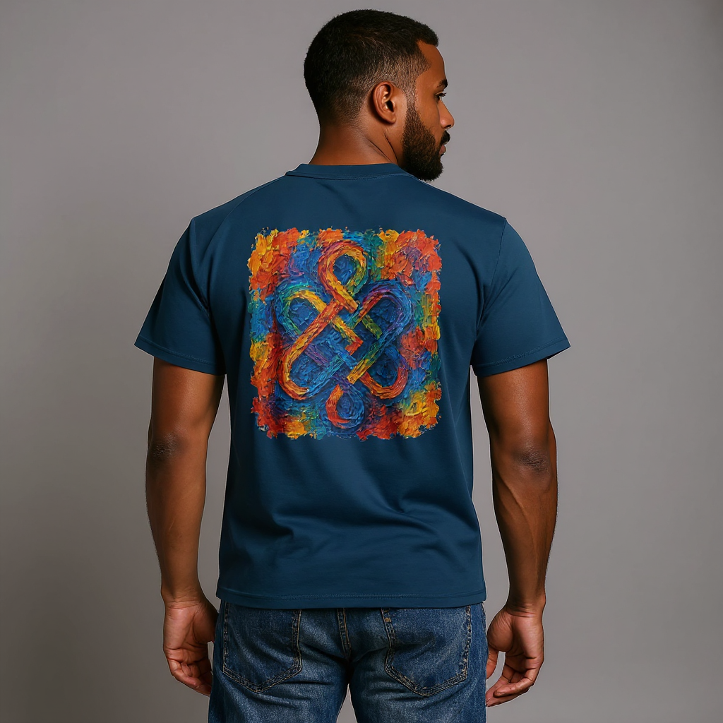 CoolCore™ VibeTech Tee | "Living Blessed"