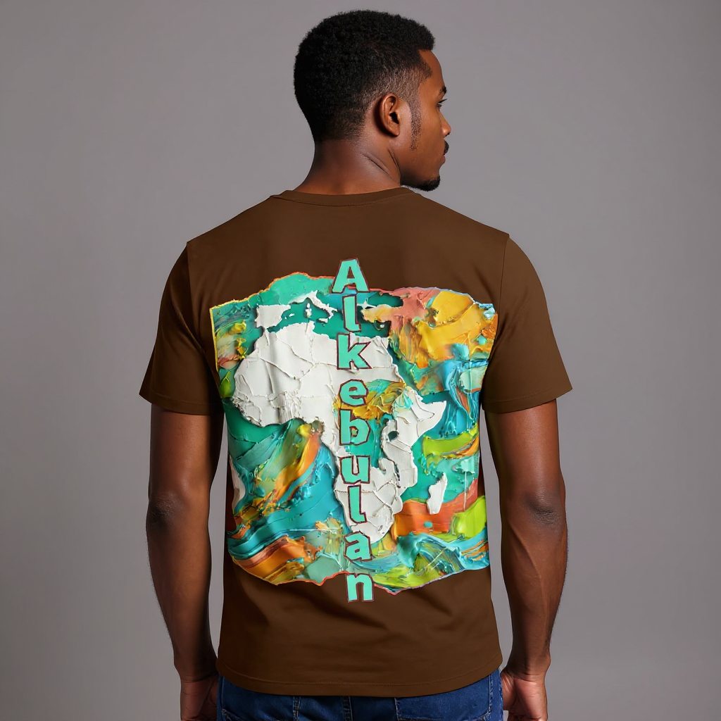 SoftSoul™ V-Neck Tee | "Alkebulan"