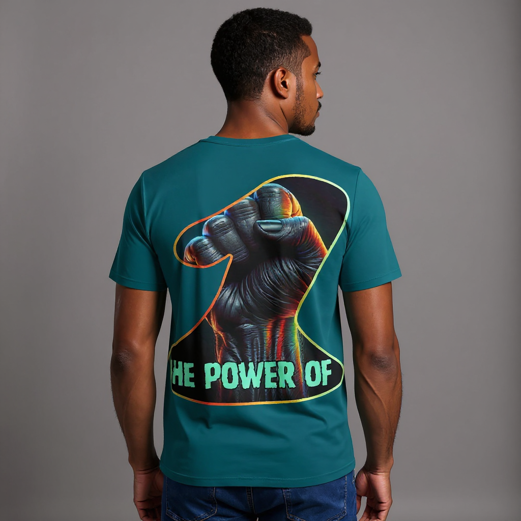 SoftSoul™ V-Neck Tee | "Power of One"