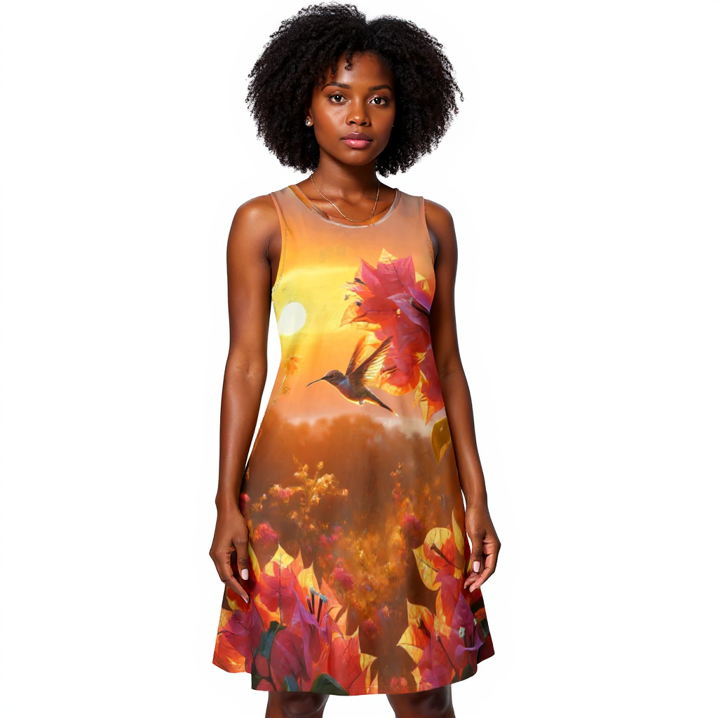 Island Breeze Casual Pocket Dress| "Floral Prints"